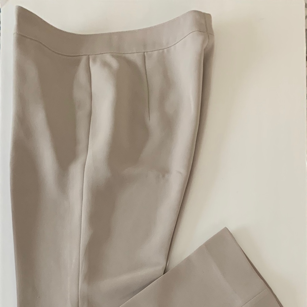 Tan Straight Leg Trouser